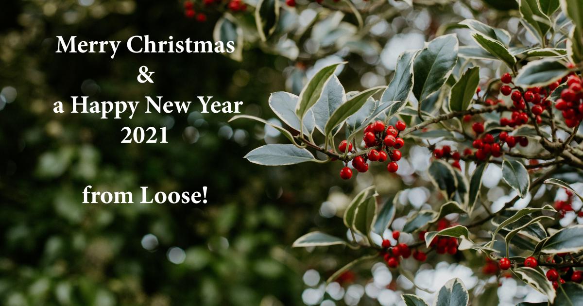 winter green tree with red berries photo by Ashley Joy Photography 