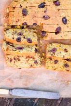 Summer Cornbread with lush Italian flavours. Gluten-Free and Vegan. What more do you want?